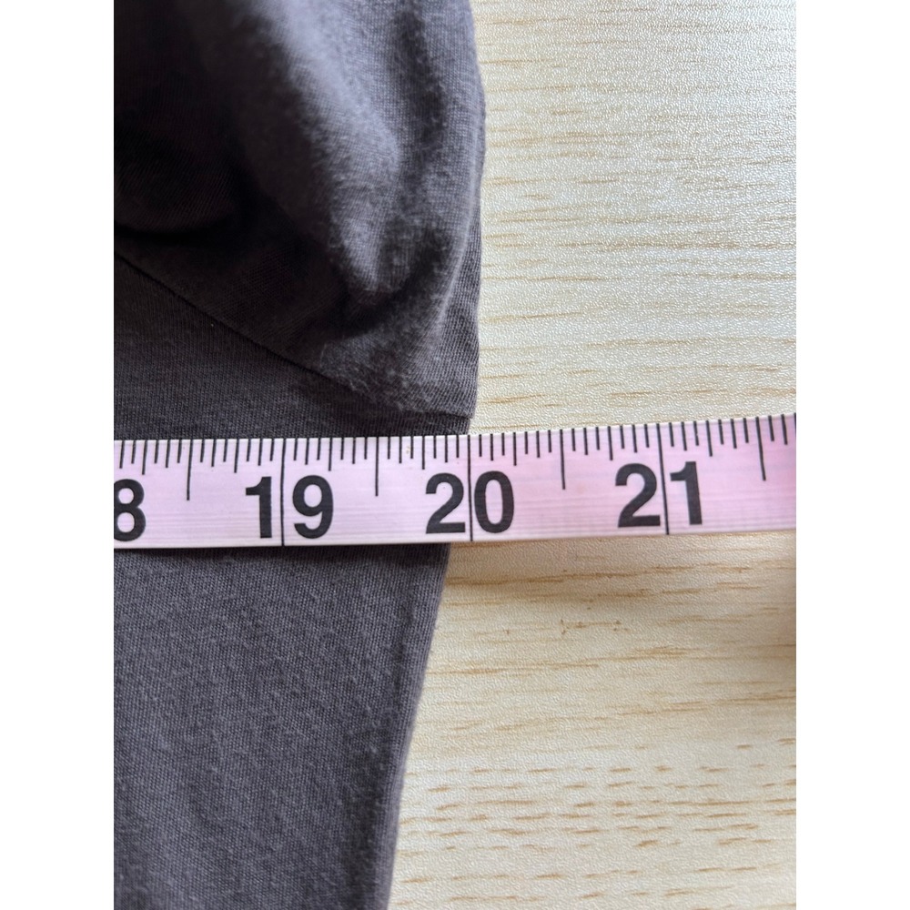 Eileen Fisher Shirt Women L Gray Organic Cotton Long Sleeve lagenlook minimalist - Picture 9 of 9